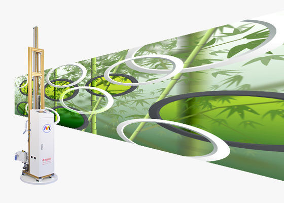 Máy in tường tự động Cmyk trong nhà vận hành theo chiều dọc