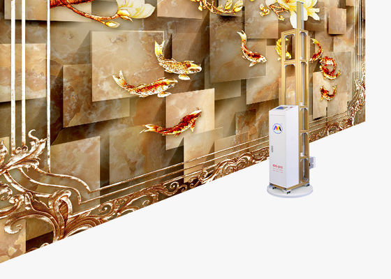Máy in tranh tường Windows Tốc độ in tự động 4 Vượt 7 Mét mỗi giờ