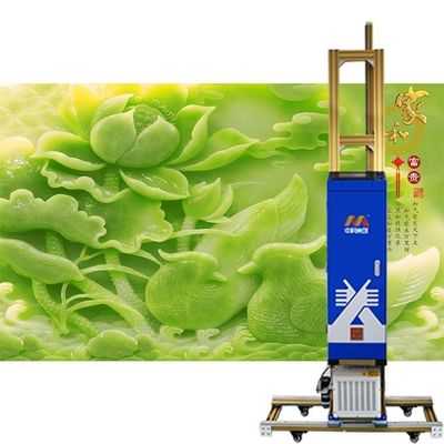 Máy in tường UV 3D Zkmc, Máy in phun trực tiếp lên tường có chiều rộng không giới hạn
