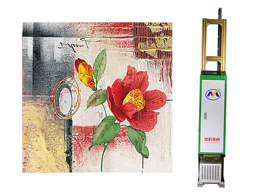 Máy in tường UV dọc, Máy in phun vẽ tranh tường In ảnh tự động