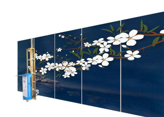 Máy in tường đứng tự động 3d Máy vẽ tranh tường trực tiếp 3,29m