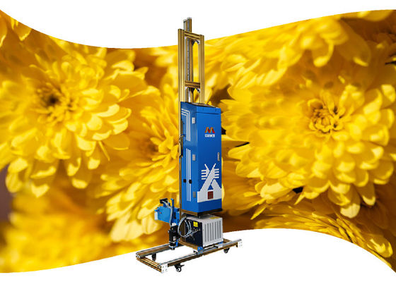 Máy in tường kỹ thuật số tự động bỏ qua 2 đầu in 2880dpi