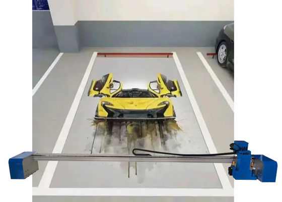 Tầng trệt có thể tháo rời Máy in phẳng đa chức năng Uv Cmykw 2 đầu 2 cảm biến