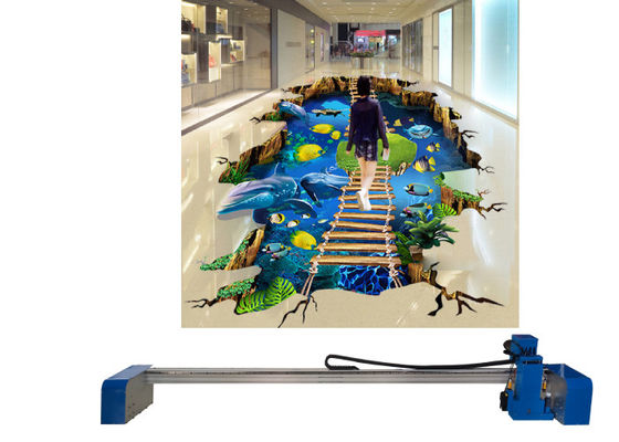 Nhà kho để xe In trên mặt đất Máy in phẳng 3d 2880dpi cho chiều rộng 0,1m