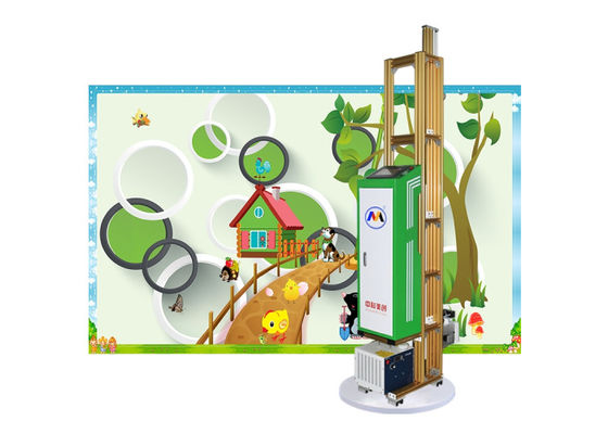 Máy in tường kỹ thuật số định dạng dọc công nghiệp Máy in phun Uv Nền 3d