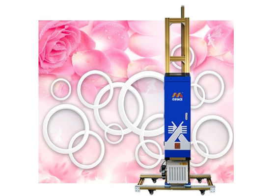 Chiều cao 1,7m Máy in phun treo tường tự động Độ chính xác cao Theo chiều dọc